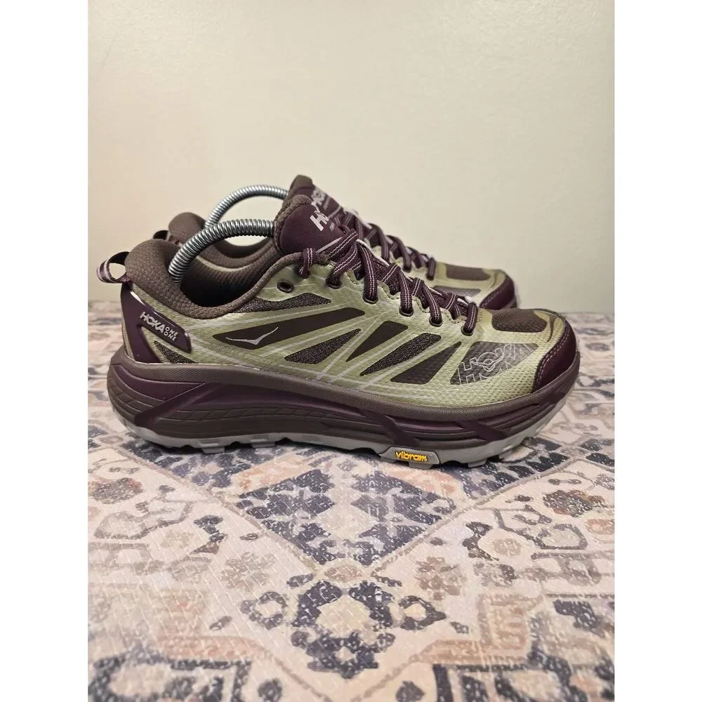 Hoka One One Mafate Speed 2 Maroon Men's  Running Shoes Size 9 Rare Colorway